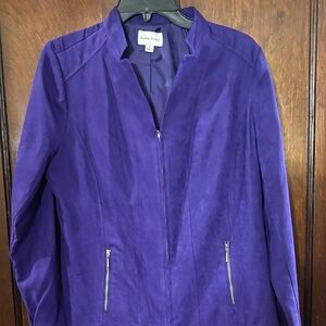 Studio Works Women's Vibrant Purple Blazer